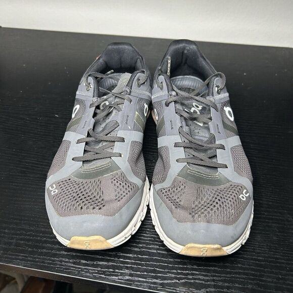 On Cloud Women’s Size 8 Gray Pink Running Shoes Sneakers Cloudflow - Picture 4 of 11
